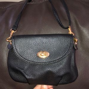 Small black crossbody bag